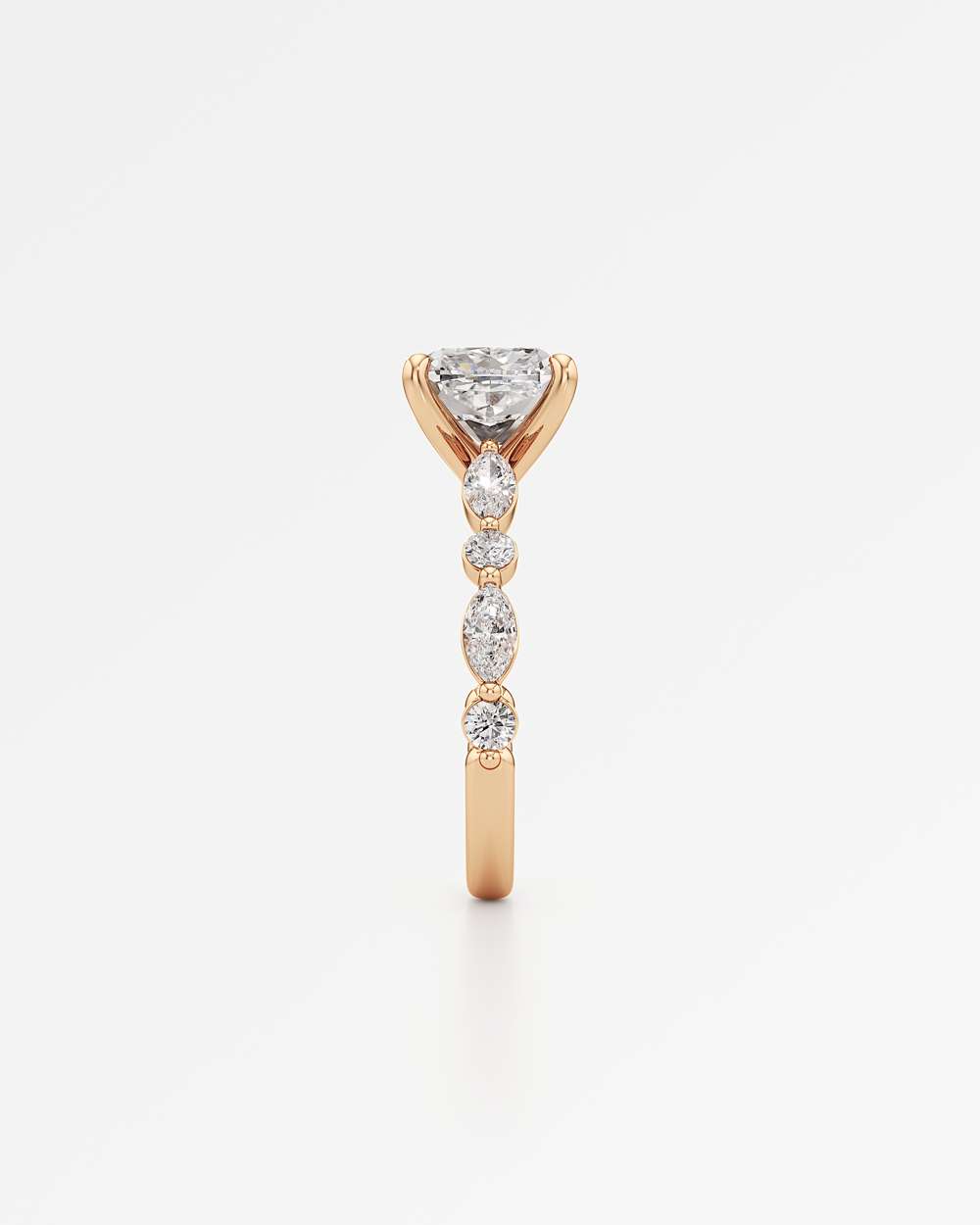 Zolaine Solitaire Diamond Engagement Ring