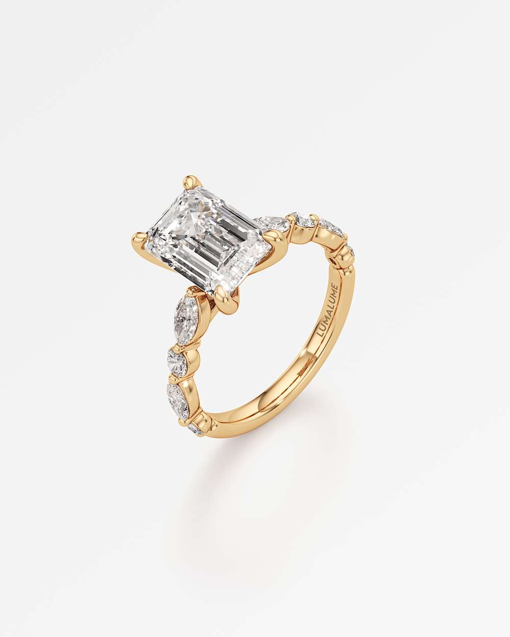 Zolaine Solitaire Diamond Engagement Ring