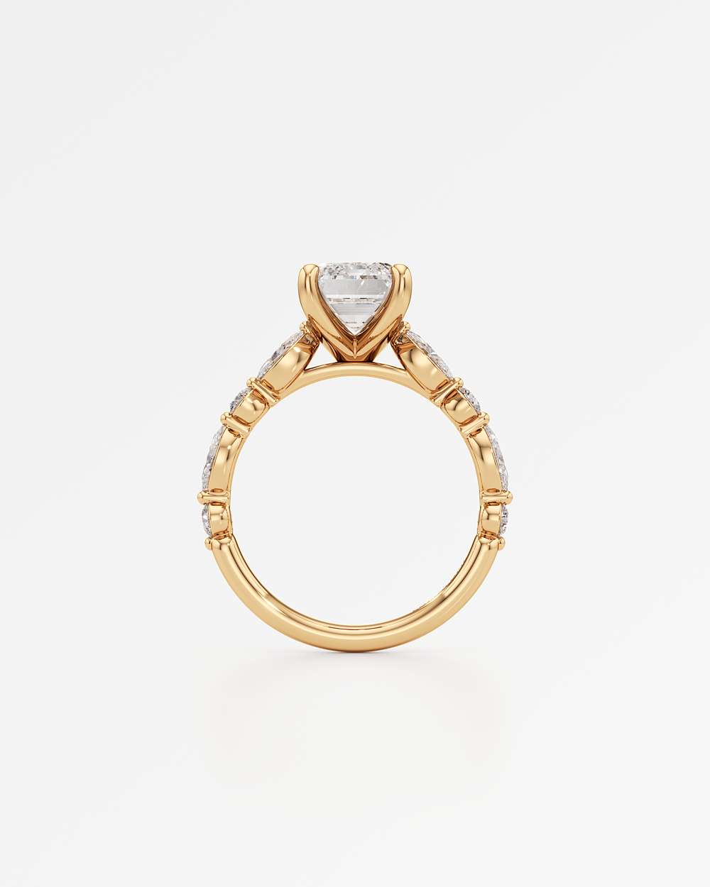 Zolaine Solitaire Diamond Engagement Ring