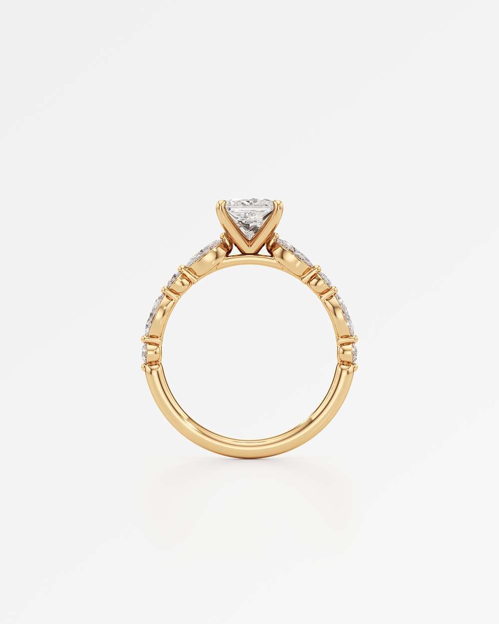Zolaine Solitaire Diamond Engagement Ring