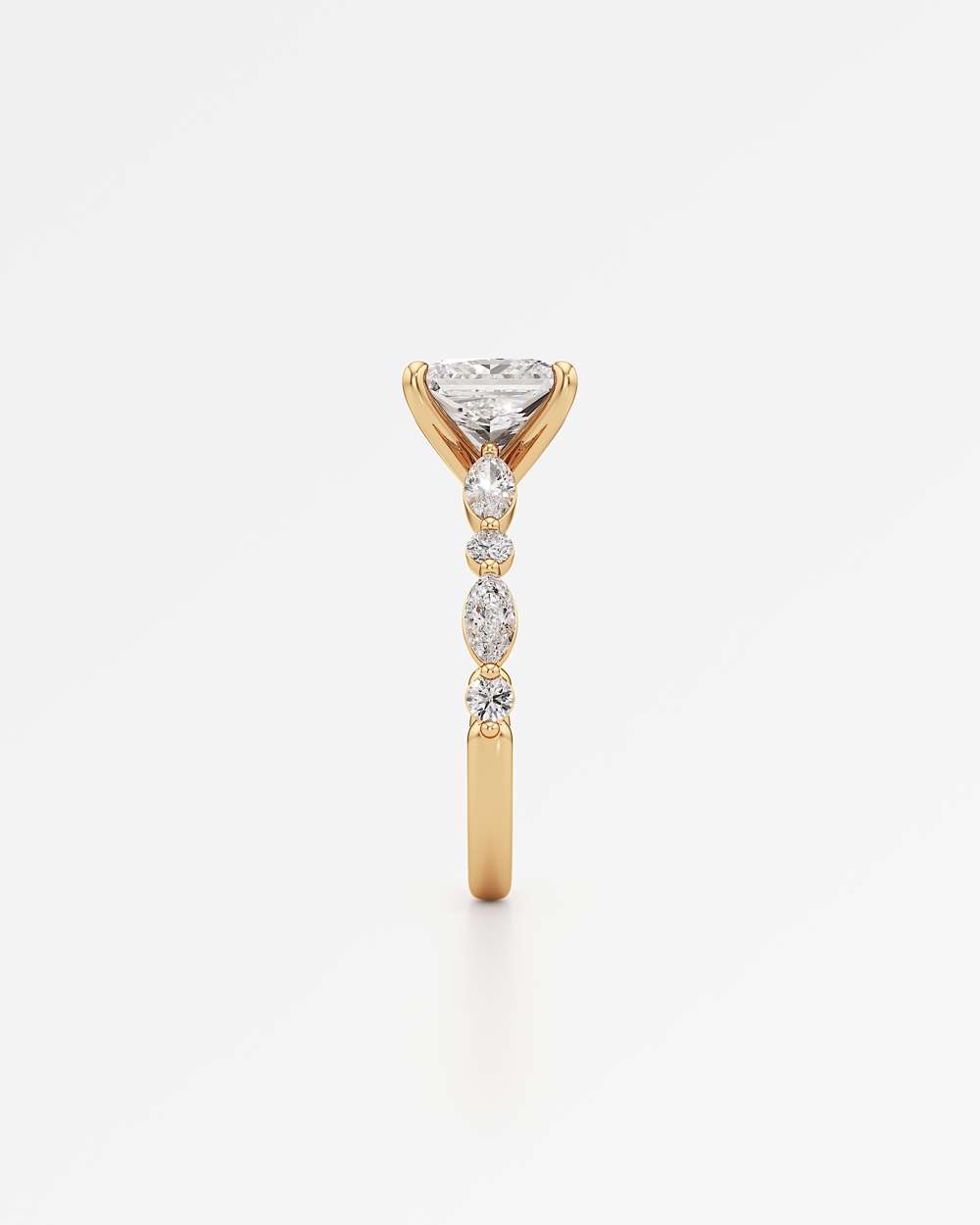 Zolaine Solitaire Diamond Engagement Ring