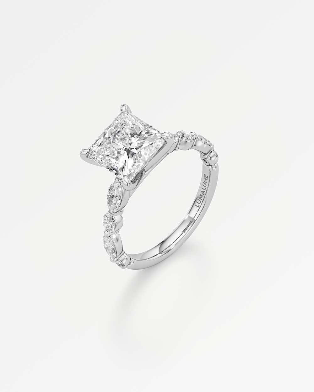 Zolaine Solitaire Diamond Engagement Ring
