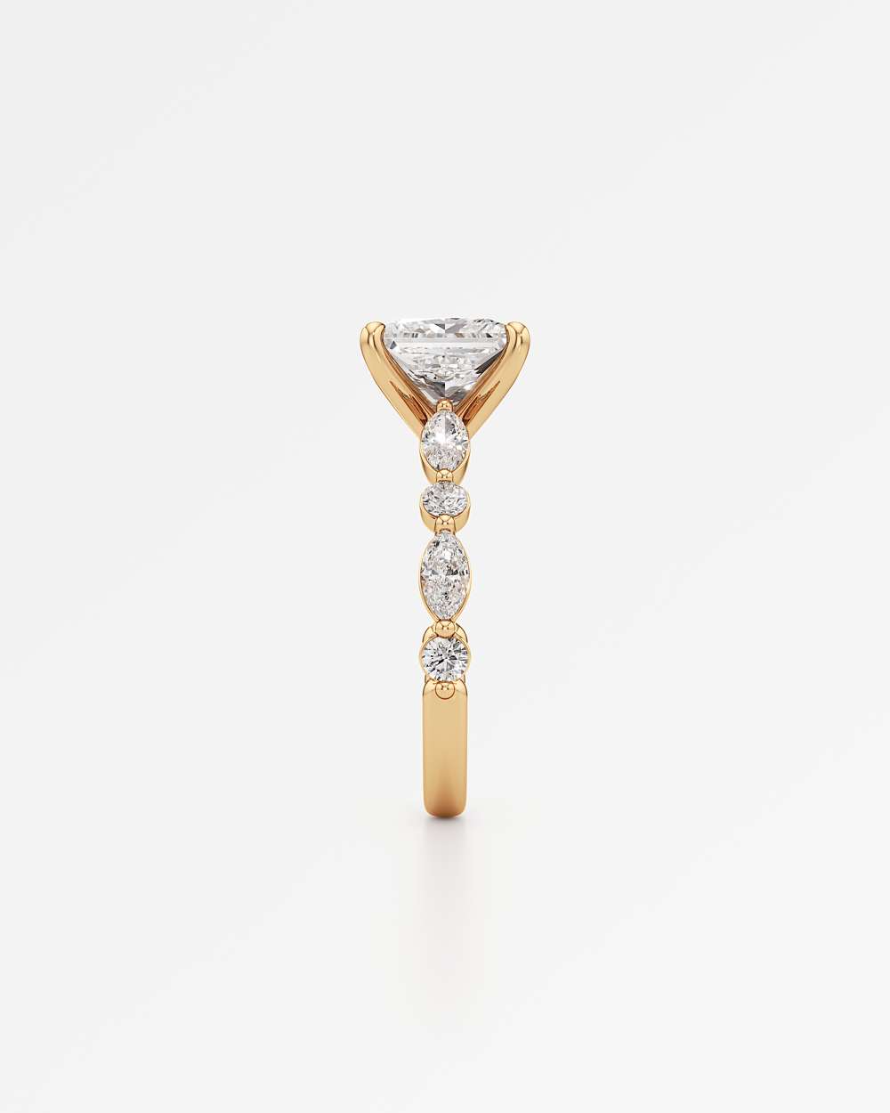 Zolaine Solitaire Diamond Engagement Ring